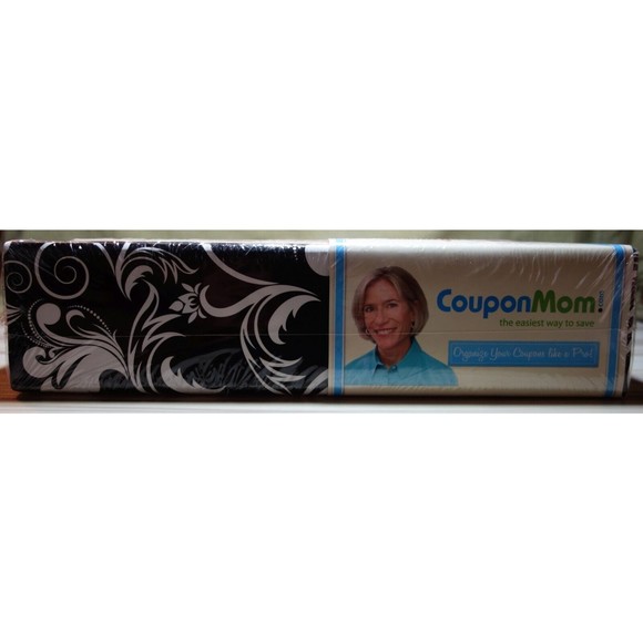 Coupon Mom!  Coupon Binder and EXTRAS Holds 300 Coupons Set NIP - B&W Damaske - Picture 3 of 8